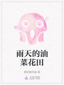 Rapeseed Flower Field on Rainy Day