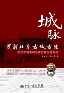 City Pulse: Illustration of Ancient Buildings in the Ancient City of Beijing