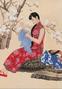 Embroiderer Yu Xin