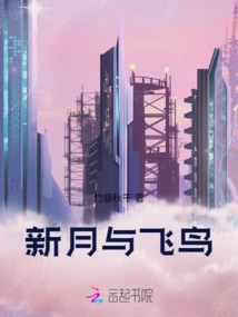 Crescent Moon and Birds