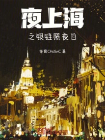 The Silver Chain of Shanghai Shines White at Night