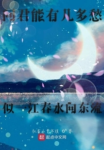 Asking You How Much Sorrow You Can Have is Like a River of Spring Water Flowing Eastward