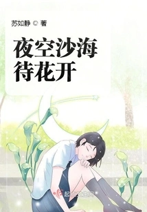 The Night Sky and the Sea of ​​sand Are Waiting for Flowers to Bloom