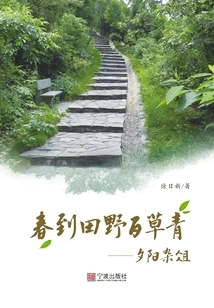 The Fields Are Green in Spring: the Sun is Setting and the Grass is Green