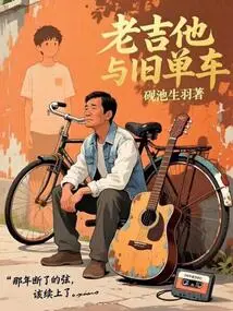 Old Guitar and Old Bicycle