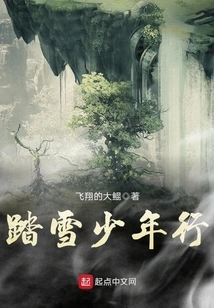 A Boy Walking in the Snow