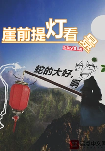 Watching the Scenery with Lanterns in Front of the Cliff