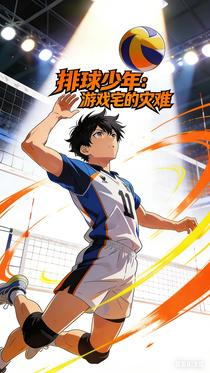 Haikyuu!!: The Gaming Otaku's Catastrophe cover