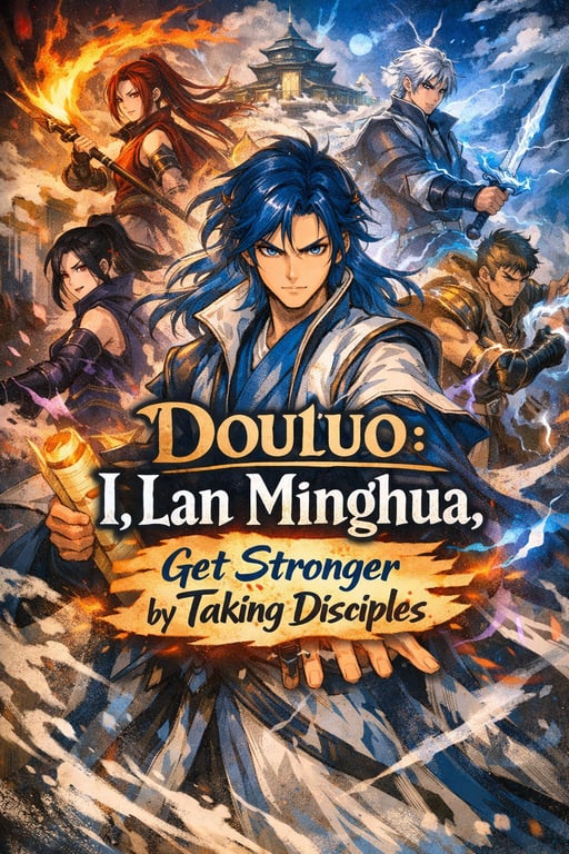 Douluo: I, Lan Minghua, Get Stronger by Taking Disciples cover