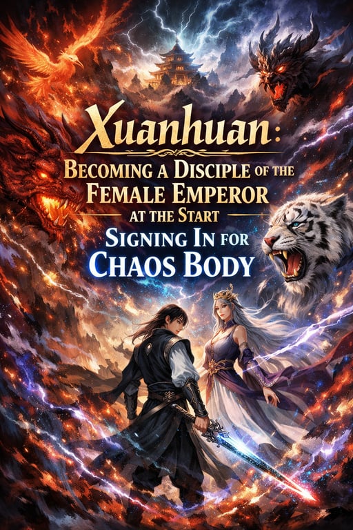 Xuanhuan: Becoming a Disciple of the Female Emperor at the Start, Signing In for Chaos Body cover