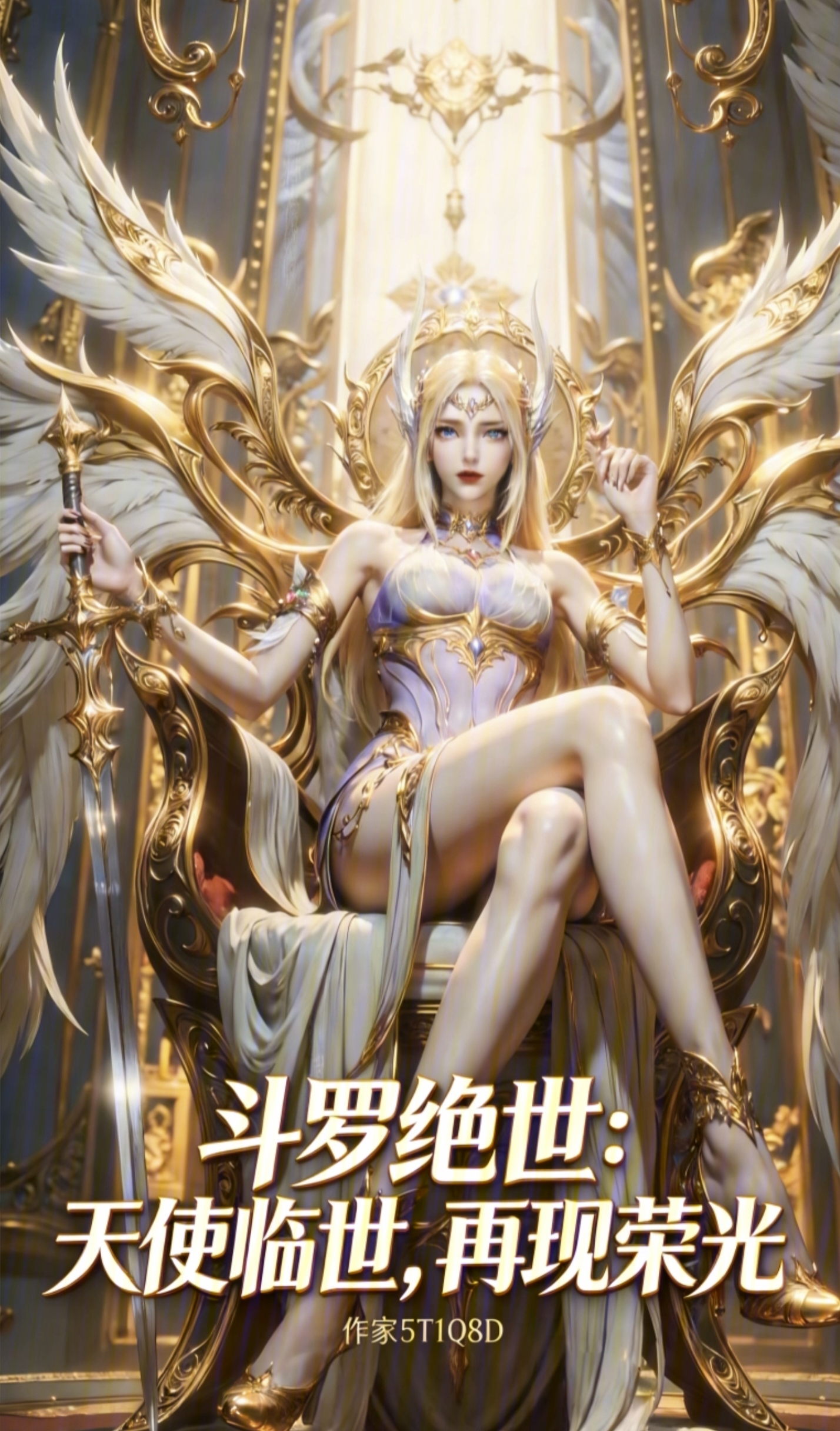 Douluo Dalu: Angel Descends, Glory Reborn cover